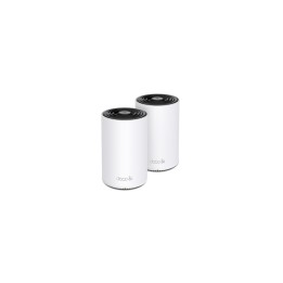 TP-Link Deco XE75 (2-pack) Tribanda (2.4 GHz / 5 GHz / 6 GHz) Wi-Fi 6E (802.11ax) Blanco 3 Interno