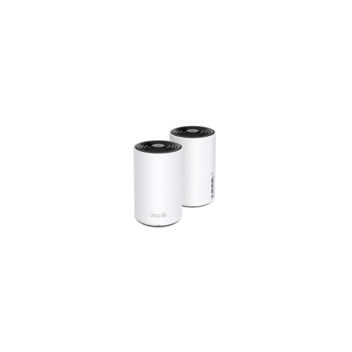 TP-Link Deco XE75 (2-pack) Tribanda (2.4 GHz / 5 GHz / 6 GHz) Wi-Fi 6E (802.11ax) Blanco 3 Interno