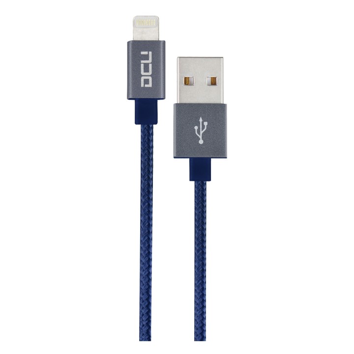 DCU Advance Tecnologic 34101250 cable de conector Lightning 1 m Azul