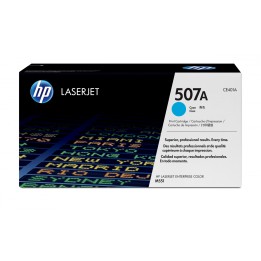 HP Cartucho de tóner original LaserJet 507A cian