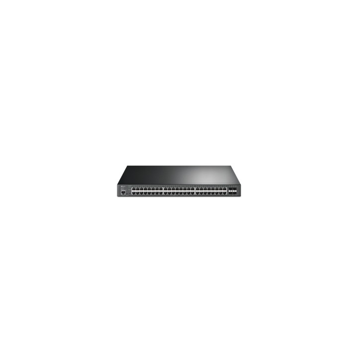TP-Link TL-SG3452XP switch Gestionado L2+ Gigabit Ethernet (10/100/1000) EnergÍ­a sobre Ethernet (PoE) 1U Negro