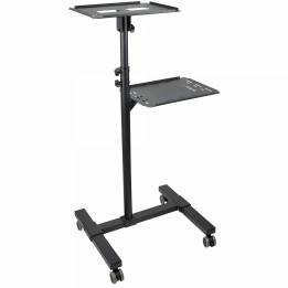 StarTech.com Soporte Móvil para Proyector y Ordenador Portátil - Carrito de Servicio Pesado para Proyector (2 Estantes) - de
