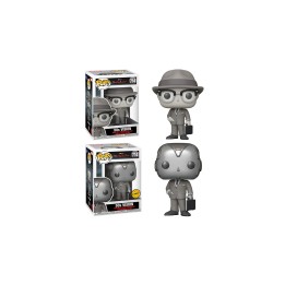 Funko pop marvel wandavision vision 50s b&w chase