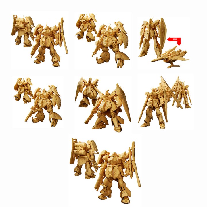 Figura Gundam Artifact surtido 5cm