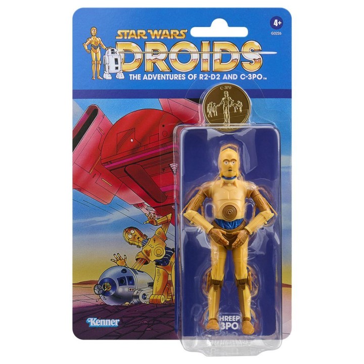 Figura C-3PO Droids The Adventures Of R2-D2 And C-3PO Star Wars 15cm
