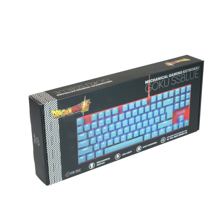 FR-TEC Teclado Pc Dragon Ball Super Keyboard Goku