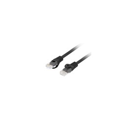 Lanberg PCU6-10CU-0200-BK cable de red Negro 2 m Cat6 U/UTP (UTP)