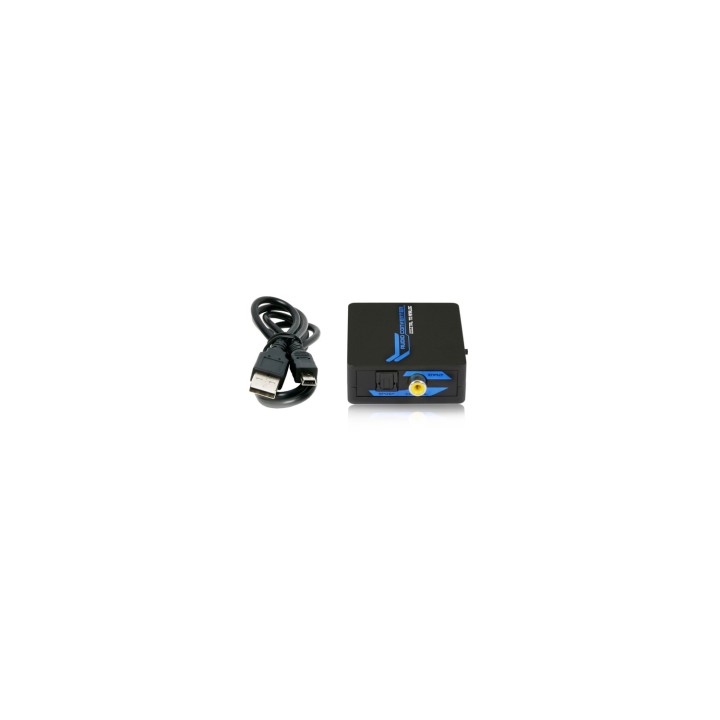 DCU Advance Tecnologic 30505052 cable de audio TOSLINK RCA Negro, Azul