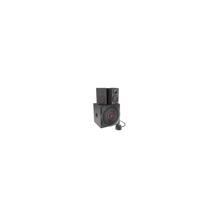 GENESIS Helium 610BT 60 W Negro, Rojo 2.1 canales