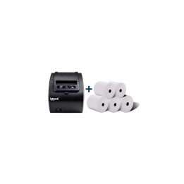 iggual IGG316641+IGG317655 impresora de etiquetas Inyección de tinta térmica 203 x 203 DPI Alámbrico