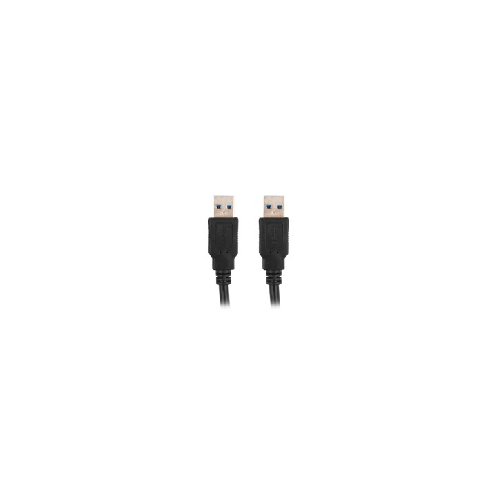 Lanberg CA-USBA-30CU-0018-BK cable USB 1,8 m USB 3.2 Gen 1 (3.1 Gen 1) Negro