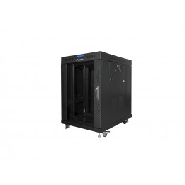 Lanberg FF01-8015-12BL armario rack 15U Rack o bastidor independiente Negro