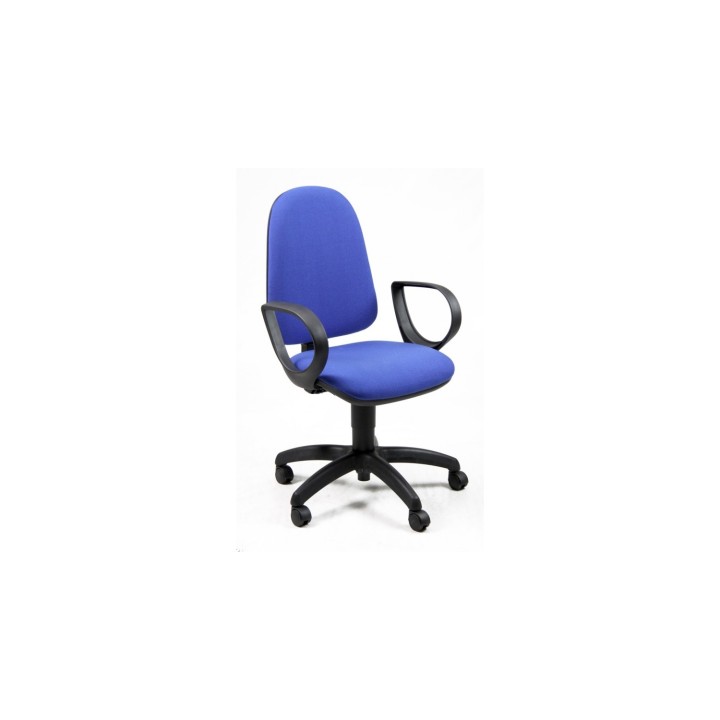 UNISIT Silla Operativa Contacto Permanente JusB Reposabrazos incluidos azul