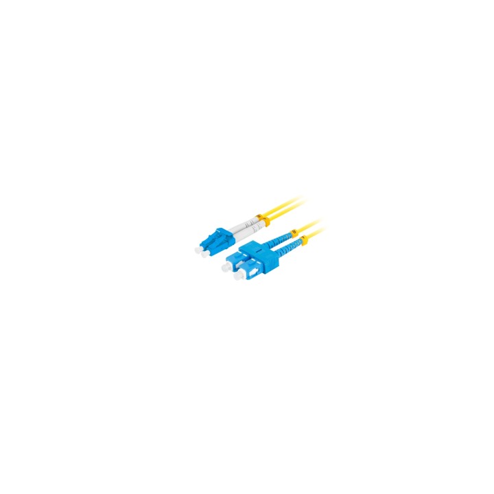 Lanberg FO-SULU-SD11-0020-YE cable de fibra optica 2 m SC/UPC LC/UPC G.657.A1 Amarillo