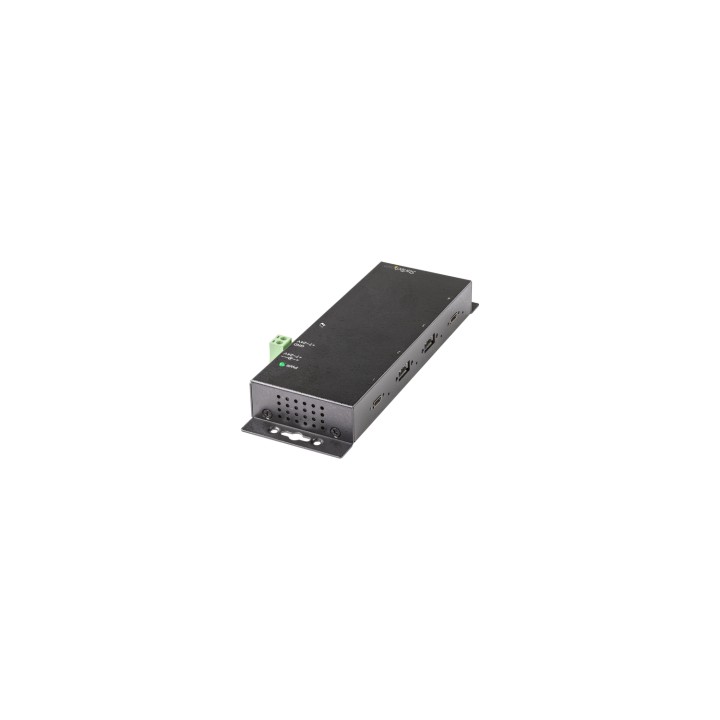 StarTech.com Hub USB C de 4 Puertos - 10Gbps - Ladrón Concentrador Industrial 2x USB Tipo C - 2x USB-A - con Protección ESD -