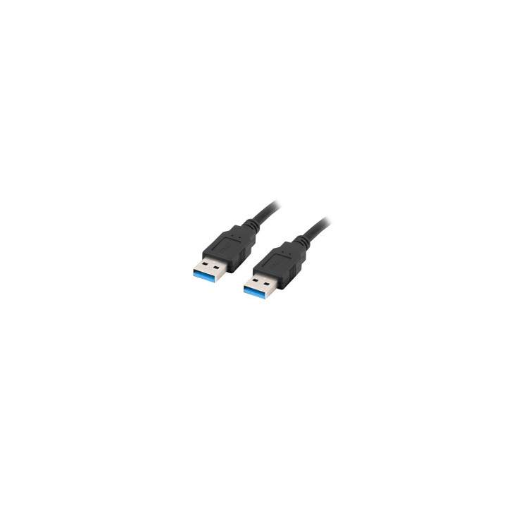 Lanberg CA-USBA-30CU-0005-BK cable USB 0,5 m USB 3.2 Gen 1 (3.1 Gen 1) Negro