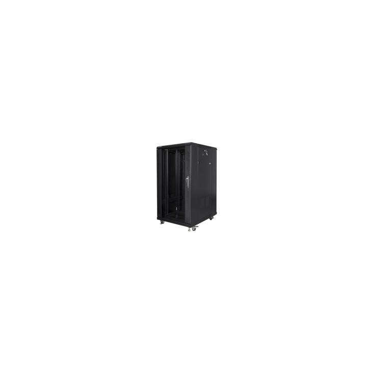 Lanberg FF01-6822-12B armario rack 22U Rack o bastidor independiente Negro