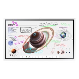 Samsung WM55B Pantalla plana para señalización digital 139,7 cm (55") VA Wifi 350 cd / m² 4K Ultra HD Blanco Pantalla táctil