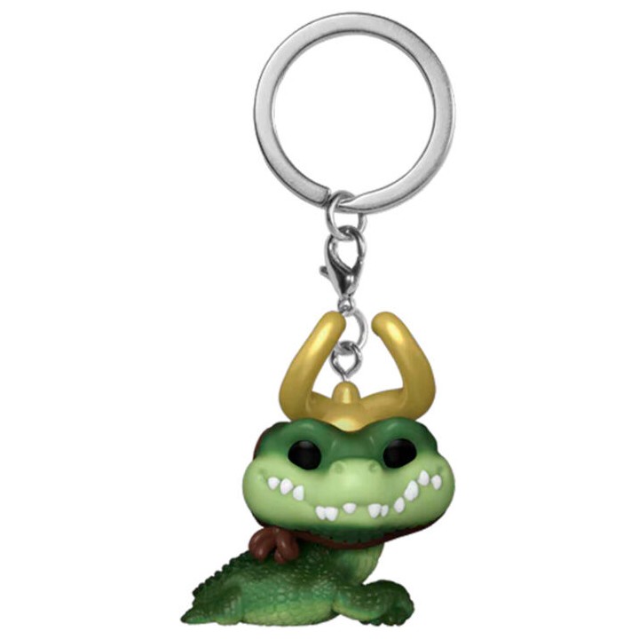 Llavero Pocket POP Marvel Loki Alligator Loki