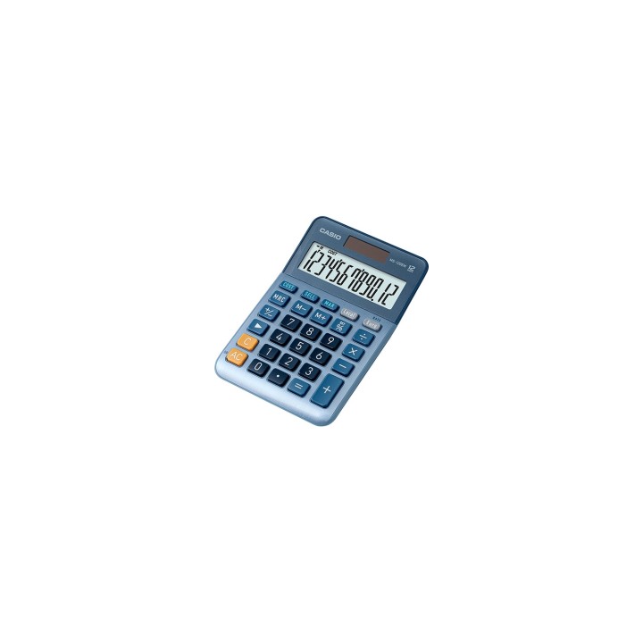 Casio MS-120EM calculadora Escritorio Pantalla de calculadora Azul