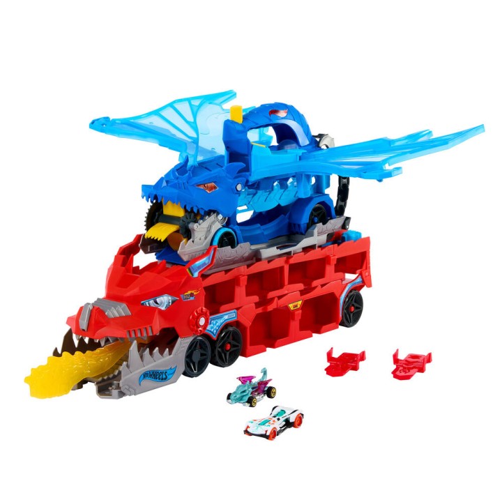 Pista City Dragon Transportador Hot Wheels