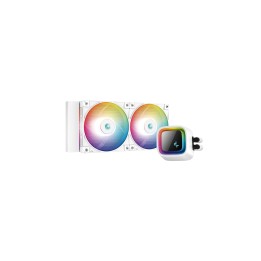 DeepCool LS520 WH Procesador Sistema de refrigeración lÍ­quida todo en uno 12 cm Blanco 1 pieza(s)