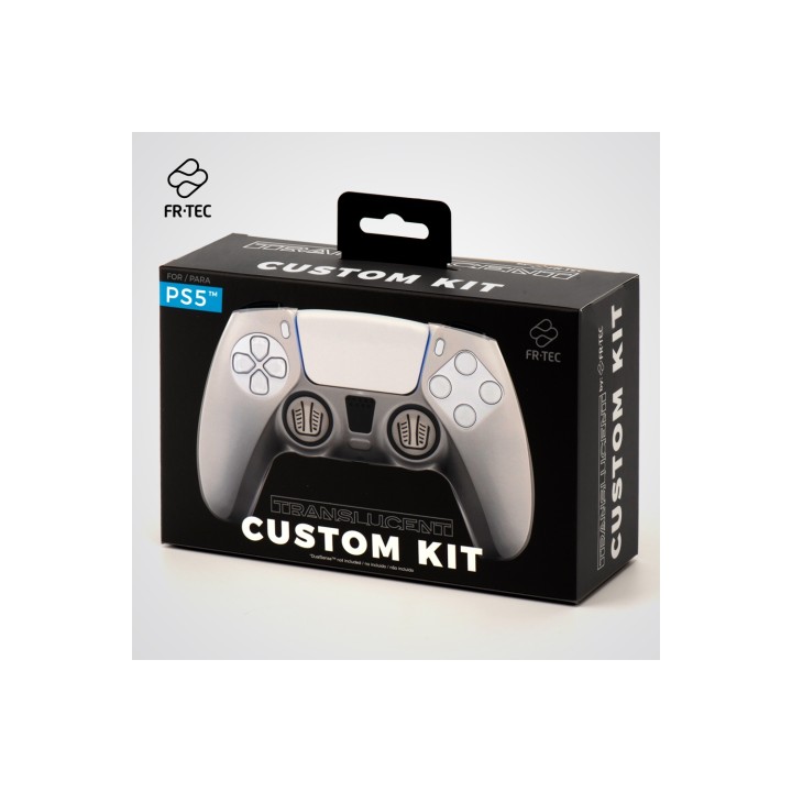FR-TEC Combo Pack Translúcido para Mando de PS5