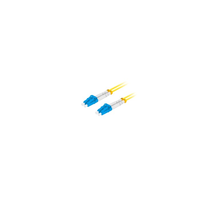 Lanberg FO-LULU-SD11-0010-YE cable de fibra optica 3 m LC/UPC G.657.A1 Amarillo