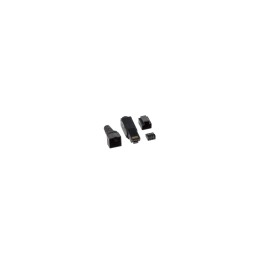 Lanberg PLU-6000TL conector RJ-45 Negro