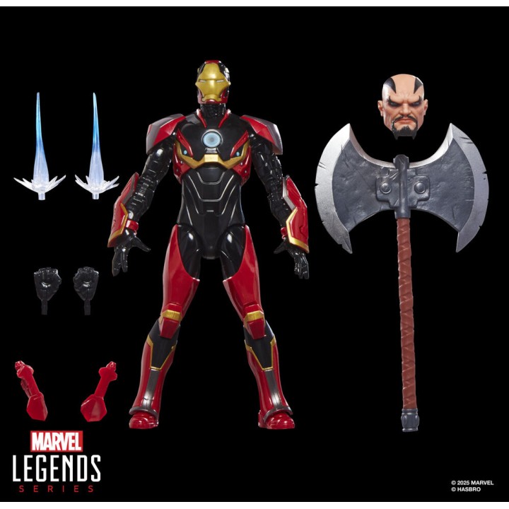 Figura Iron Man Mark 72 Marvel Legends Series 15cm