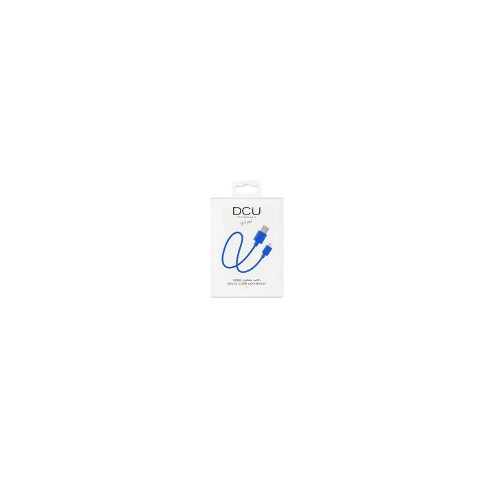 DCU Advance Tecnologic 30401240 cable USB 2 m USB 2.0 USB A Micro-USB A Azul