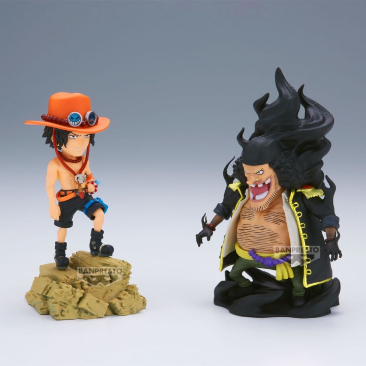 Figura Portgas D.Ace Vs Marshall.D.Teach Log Stories One Piece 8cm