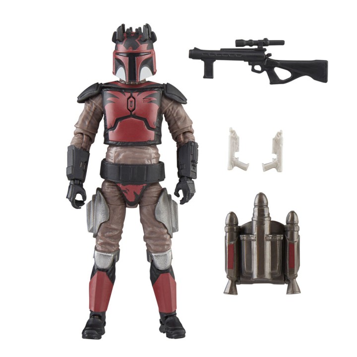 Figura Mandalorian Super Commando Ashoka Star Wars 9,5cm