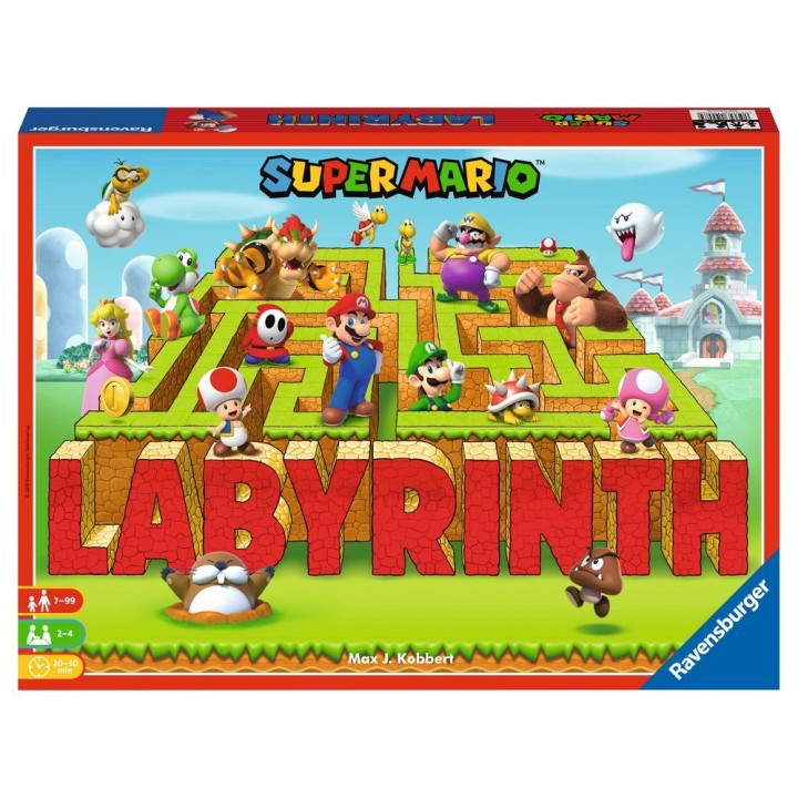 Juego de mesa Laberinto Super Mario
