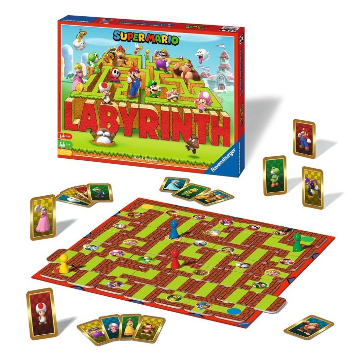 Juego de mesa Laberinto Super Mario