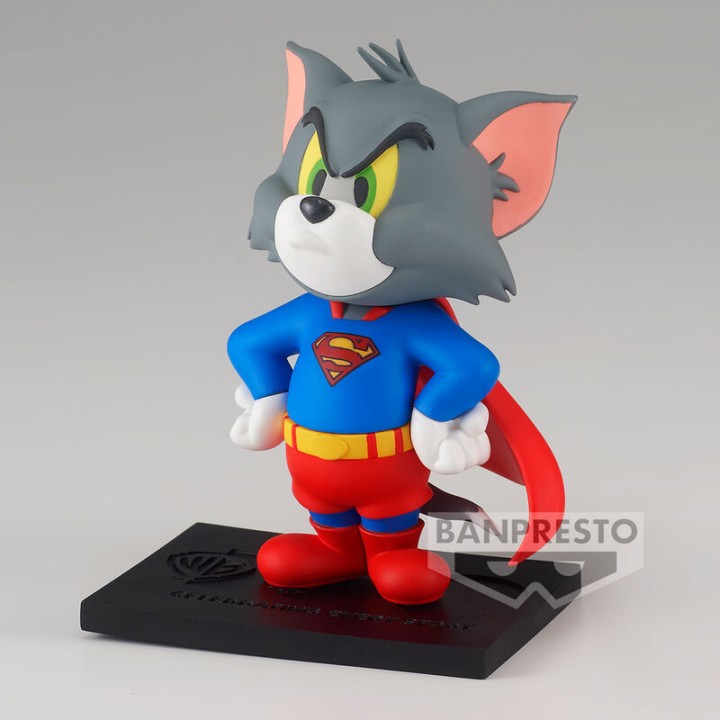 Figura Tom as Superman 100th Anniversary Warner Bross Tom and Jerry 8cm