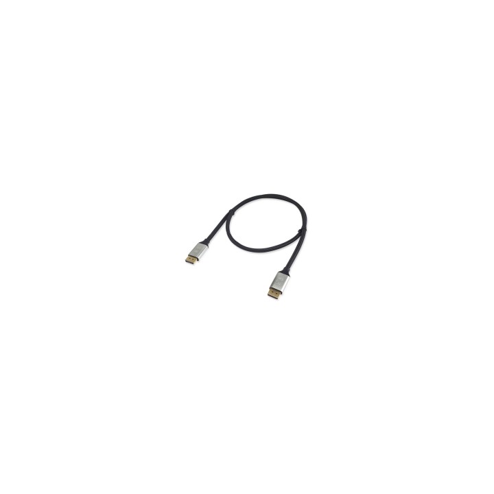 Equip 119265 cable DisplayPort 5 m Aluminio, Negro