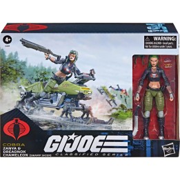 Figura Zanya and Dreadnok Chameleon Classified Series Cobra G.I. Joe 15cm