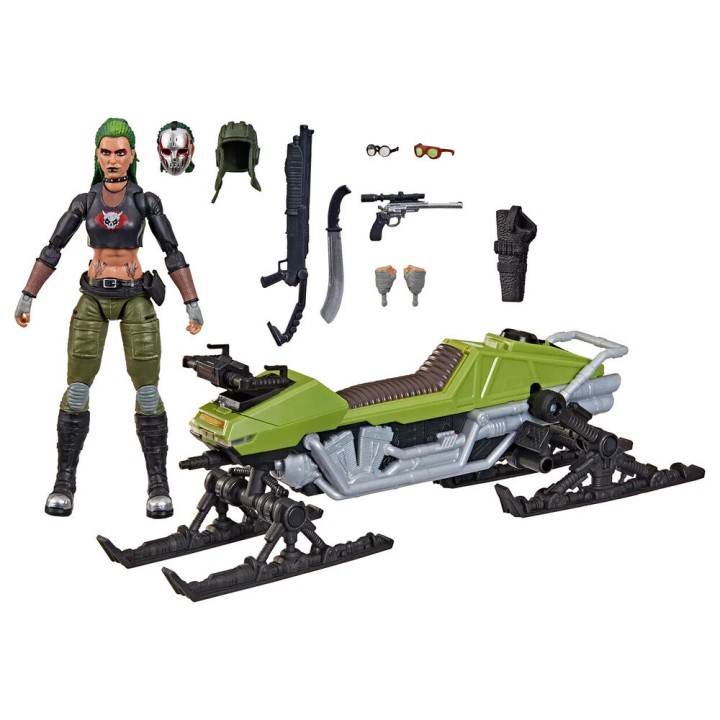 Figura Zanya and Dreadnok Chameleon Classified Series Cobra G.I. Joe 15cm