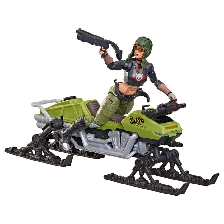 Figura Zanya and Dreadnok Chameleon Classified Series Cobra G.I. Joe 15cm