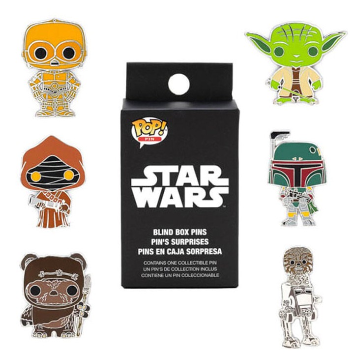 Blind Box Enamel Pin Star Wars Loungefly surtido