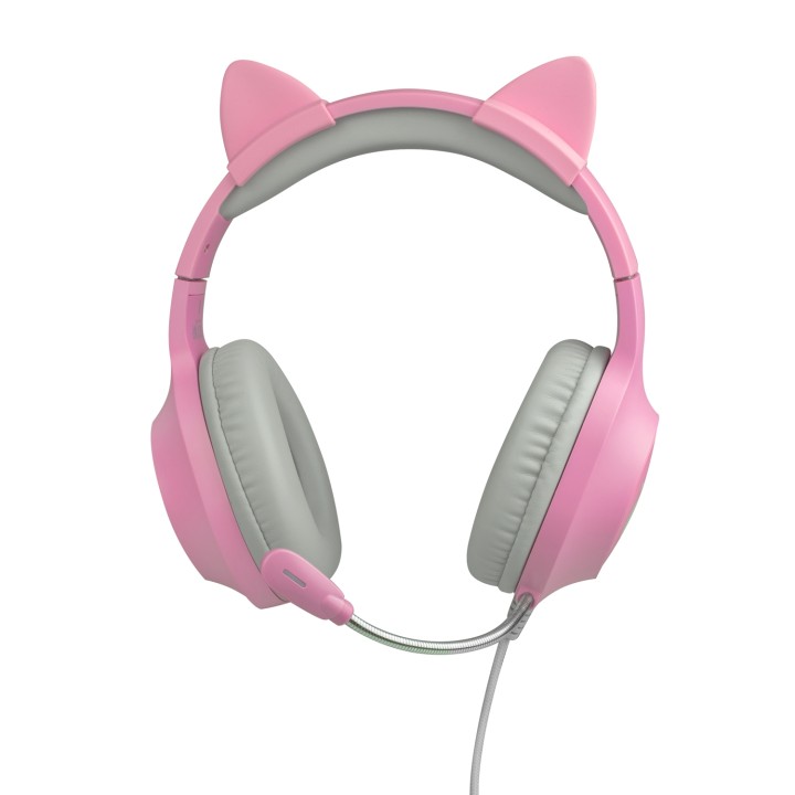 FR-TEC Cascos gamer Tanooki con Orejas Diadema