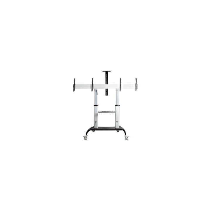 StarTech.com STNDMTVDUO soporte para TV 152,4 cm (60") Negro, Plata