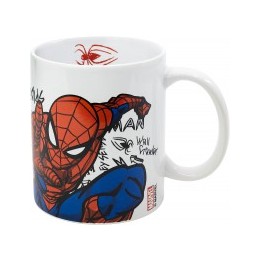 Taza de cerámica de 325 ml en caja regalo de Spider-man
