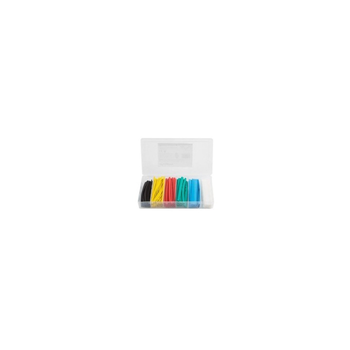 100 TUBOS TERMORRETRACTILES MULTICOLOR LANBERG 100MM LONGITUD DIAMETROS 1.5-13MM ORG01-ST100MC