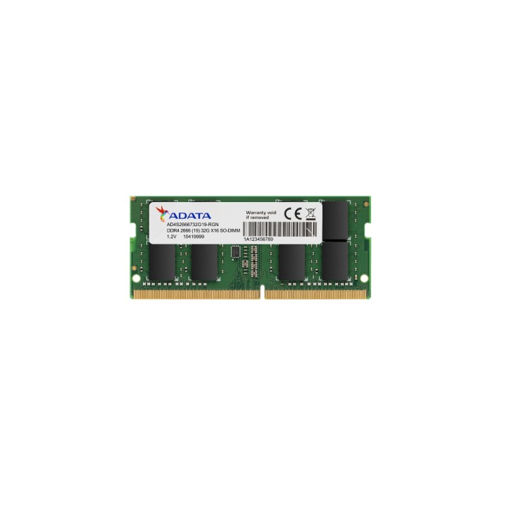 ADATA AD4S26668G19-SGN módulo de memoria 8 GB DDR4 2666 MHz