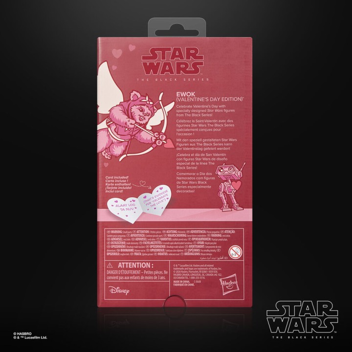 Figura Ewok Valentine's Day Edition Star Wars 15cm