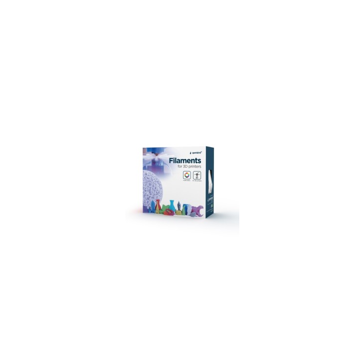Gembird 3DP-PLA1.75GE-01-B material de impresión 3d Ícido poliláctico (PLA) Azul 200 g
