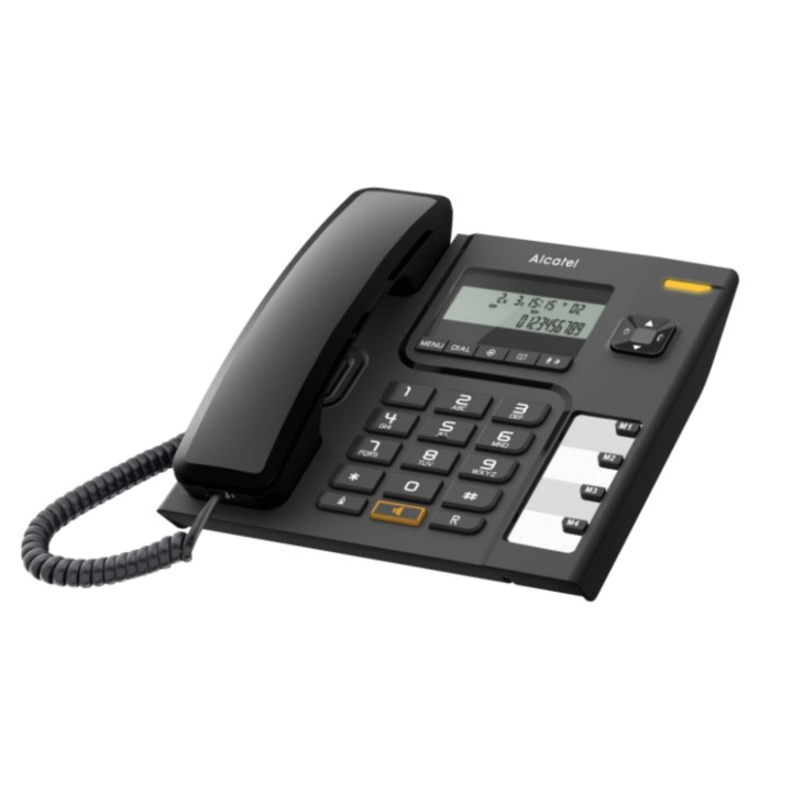 Alcatel T56 Teléfono analógico Identificador de llamadas Negro