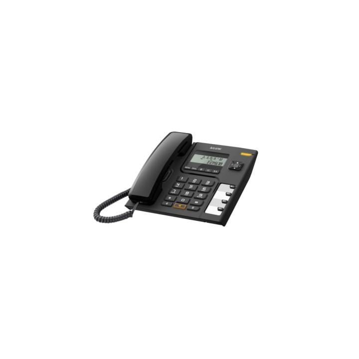 Alcatel T56 Teléfono analógico Identificador de llamadas Negro